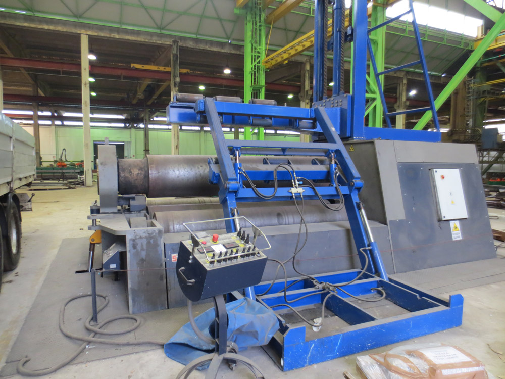 THE UNIT IS IN OPTIMAL CONDITIONS -EQUIPPED WITH NR.1 TOP SUPPORT 5 TON NR.1 SIDE SUPPORT 5 TON DUAL...